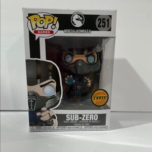 Mortal Kombat Sub-Zero Vinyl Figure #251 with Limited Chase Edition